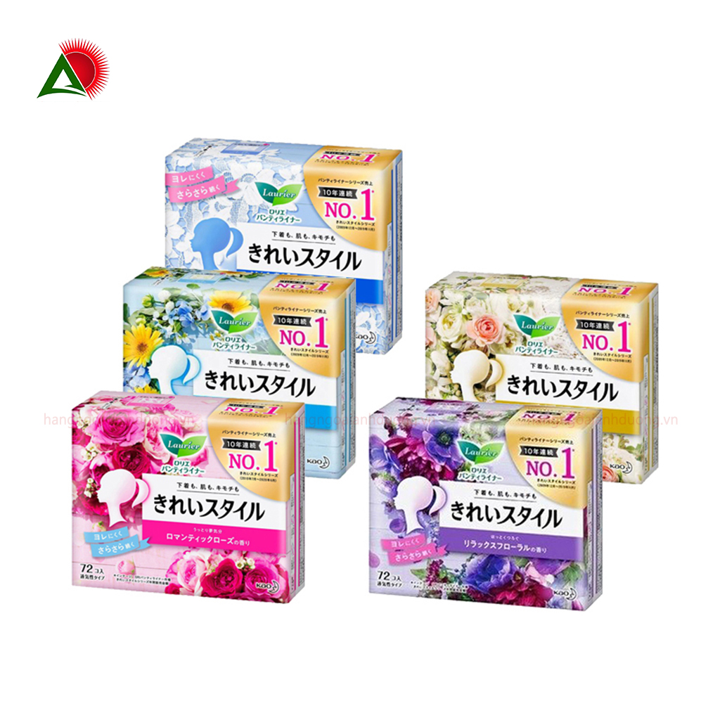 Băng Vệ Sinh Laurier Hàng Ngày 72 Miếng